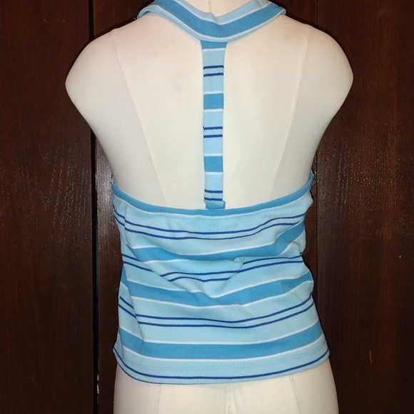 Rib-knit striped blues clues tank top - Picture 2 of 5